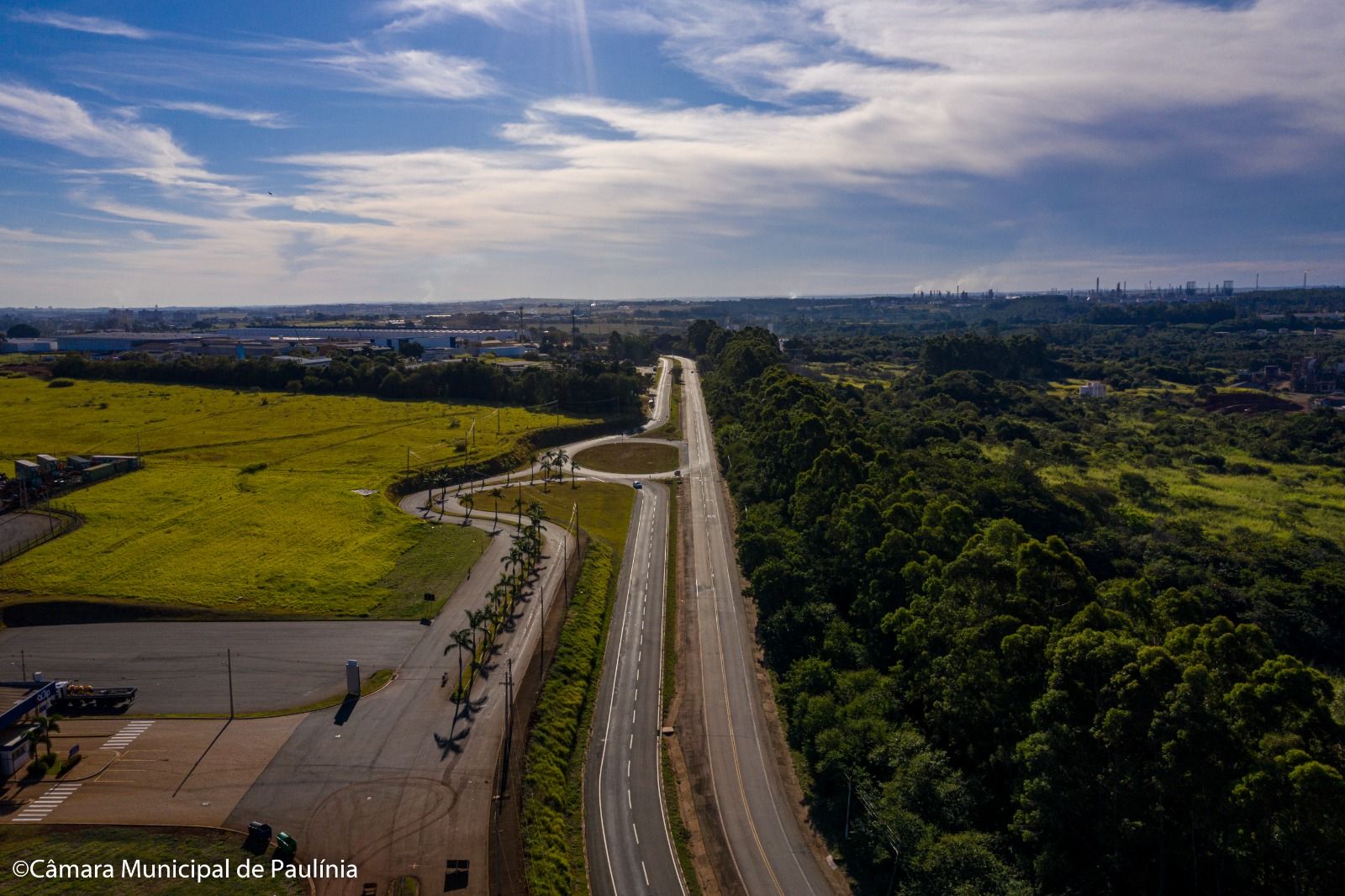 Pedro quer mais infraestrutura para quem pratica esportes na estrada da Rhodia